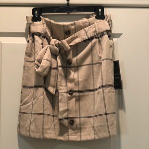 Plaid skirt